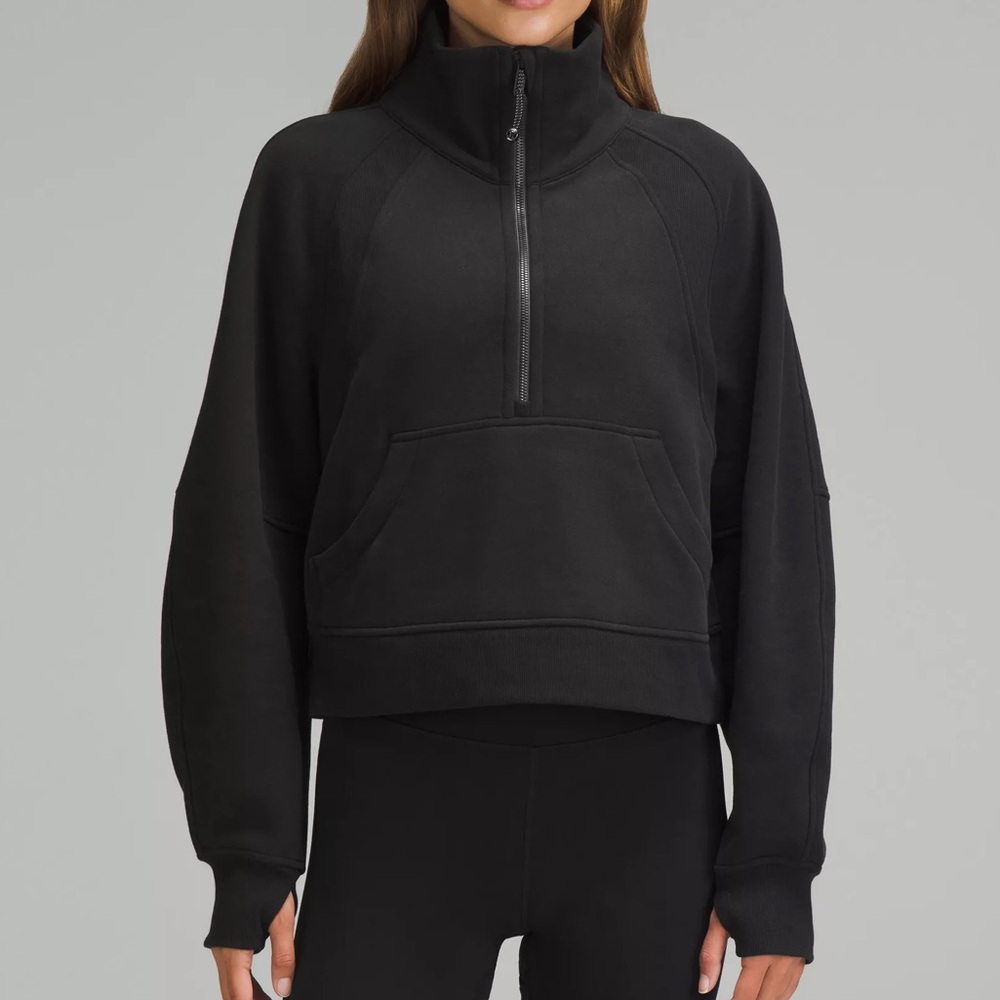 Lululemon Scuba Oversized Funnel Neck Half Zip